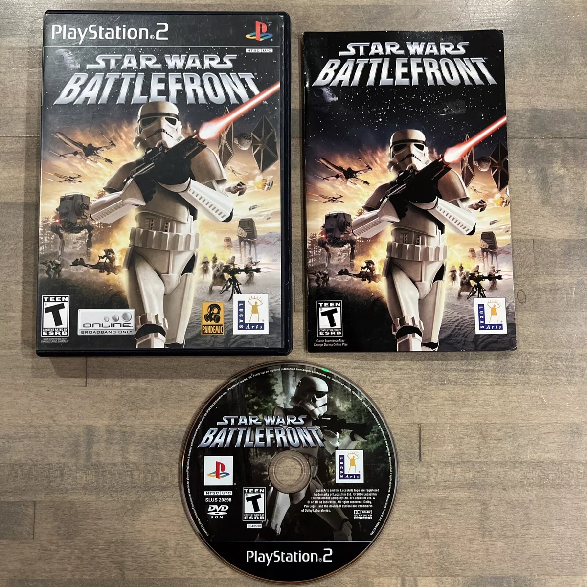 Star Wars Battlefront - PlayStation 2 [video game] : Artist Not Provided:  : Games e Consoles