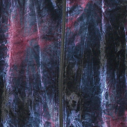 Giacca cardigan Chico's 0 velluto velluto zip intera maniche lunghe tasche poli piccolo - Foto 4 di 8