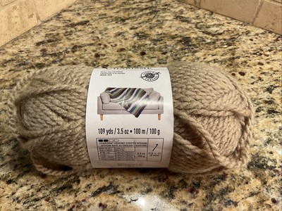 NEW Loops and Threads Charisma Yarn J6 TAUPE DL  84273 Acrylic 5 PLY 109 YD