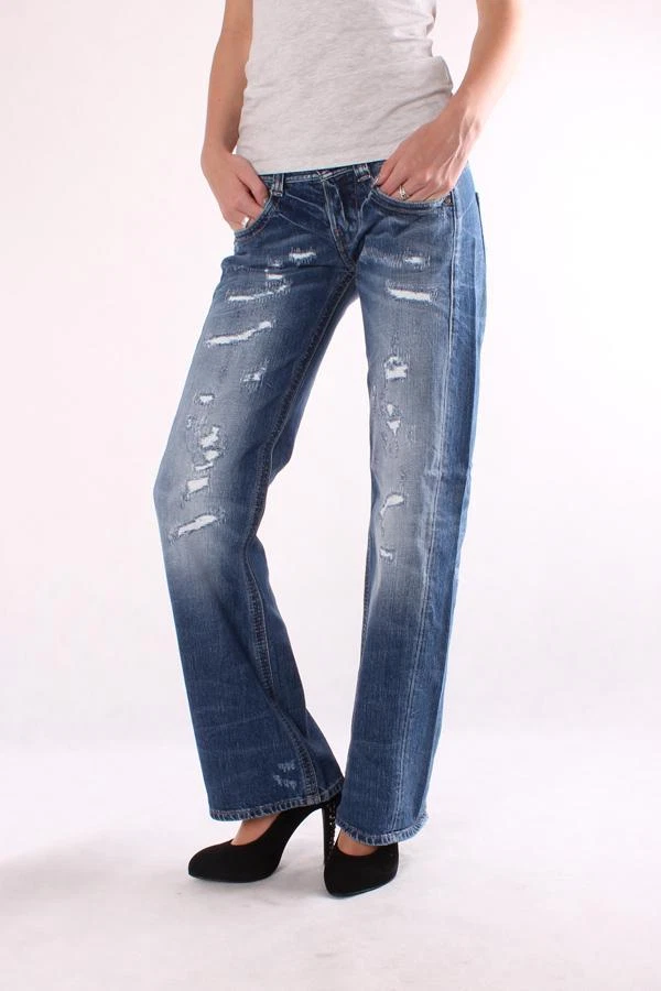 NEU DAMEN JEANS REPLAY WV410C 278 500 009 JIVE, Schlaghose, Trousers, Denim - Bild 1 von 4