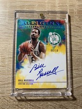 BILL RUSSELL ORIGINS Gold /10 Celtics Legendary Auto 2021-22