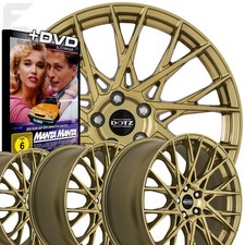 Alufelgen Satz für VW Beetle Cabrio in 20 Zoll Fuji gold Räder 8x20 ET40.. +DVD