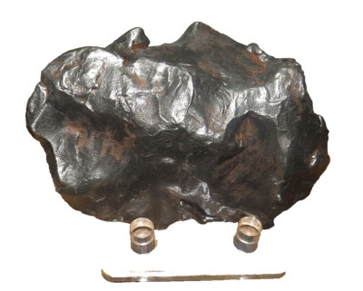 1464 GM. Egypt Gebel Kamil Iron meteorite complete individual W/ STd RARE 3.2#