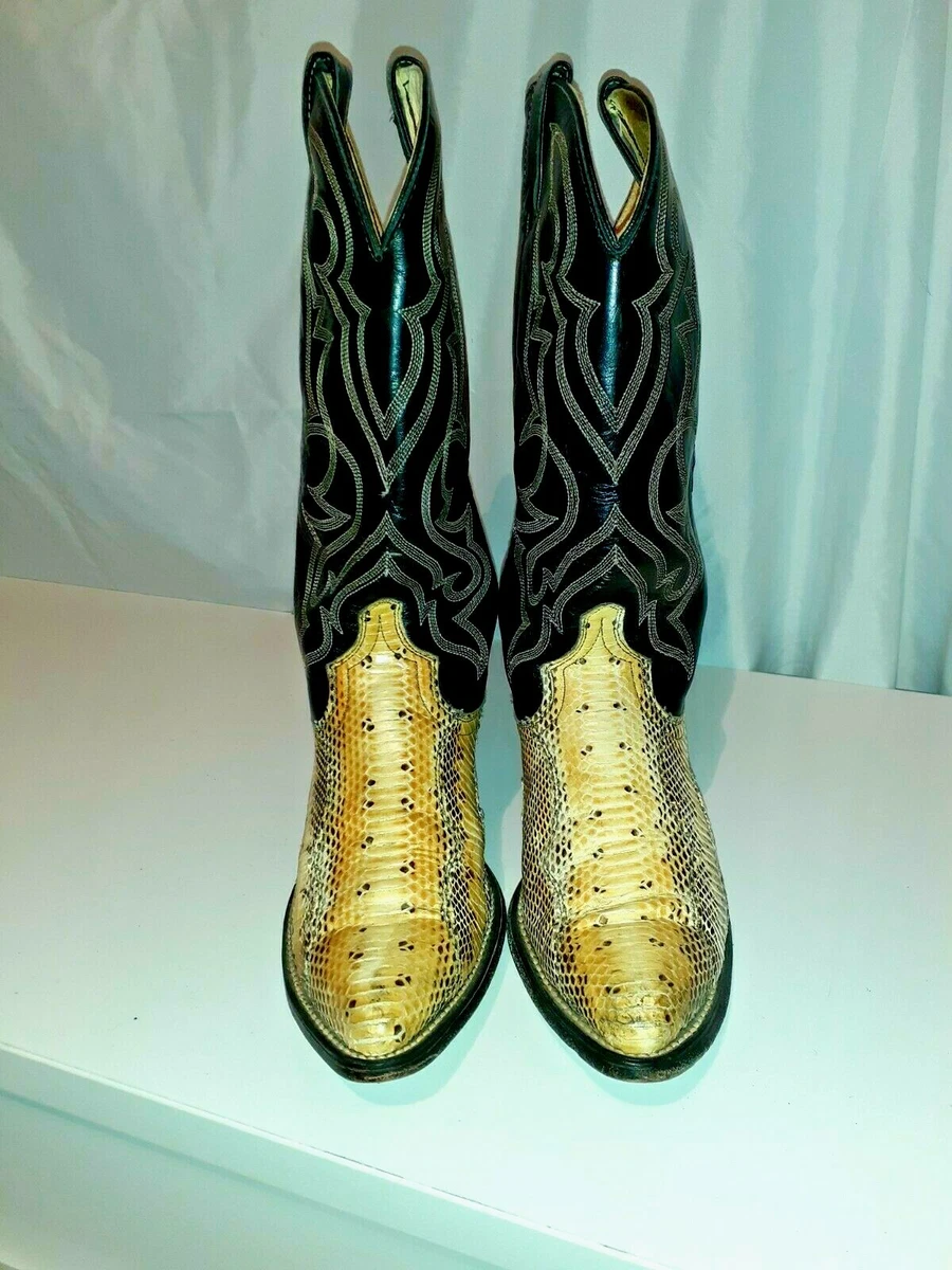 Water snake cowboy boots sale