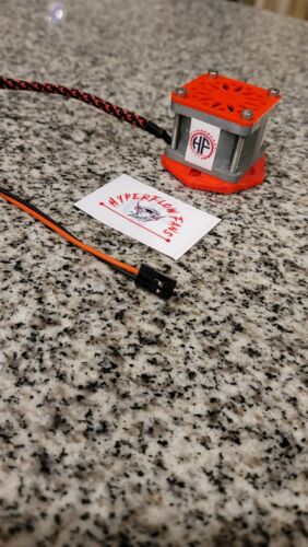 Aluminum High Speed 4s RC Cooling Fan Spectrum 160 150 Hobbywing Max6 35-40mm - Picture 3 of 3