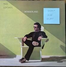 Nils Lofgren Wonderland Vinyl Record LP EX/VG+ MCF3182 1983