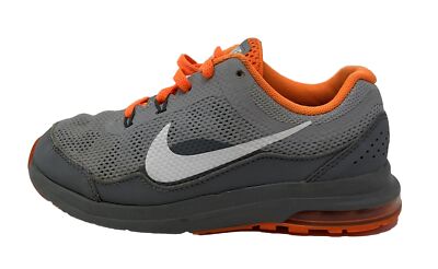 Nike Air Max Dynasty 2 Unisex Running Shoe Size 13 C Grey/Orange