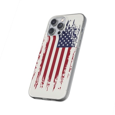 Age USA Flag Flexi Cases, slim-fitting case iPhone 14 Pro Max model to iPhone 7
