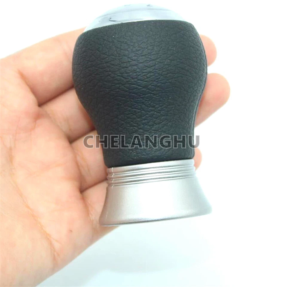 For Toyota Yaris 2006 2007 2008 2009 2010 Car 5 Speed Gear Shift Knob Leather - Imagem 2 de 4