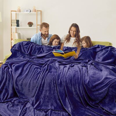 Super Big Fleece Blanket Oversized King 120