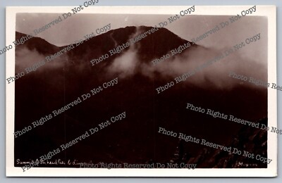 Vintage Postcard Summit Of Styhead Pass and Lingmell England Lake District