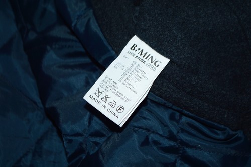 B:Ming Life Store by Beams Wool Snap Jacket Size L - Picture 8 of 8