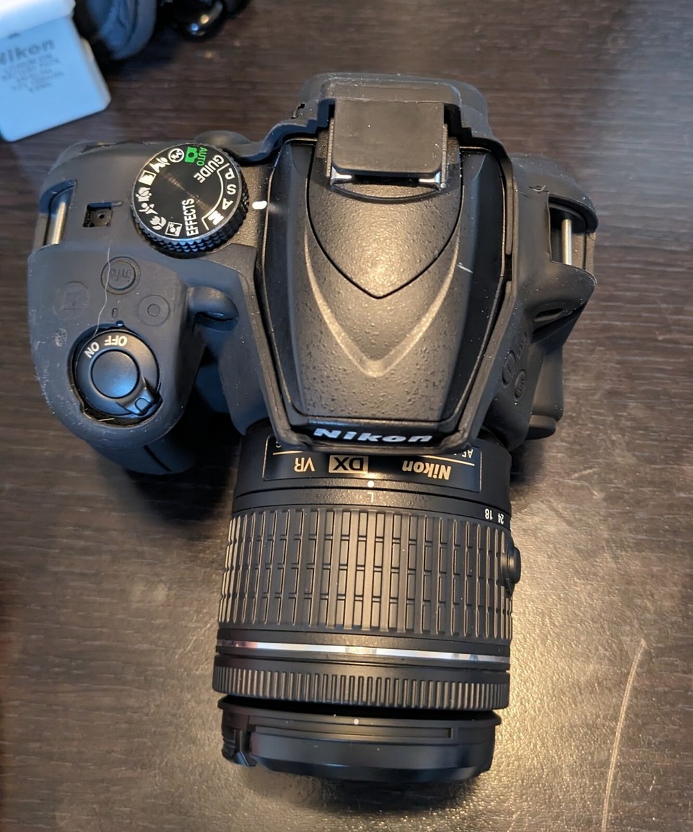 Nikon D3400 Digital SLR Camera W/ Af-p DX 18-55mm Lens and
