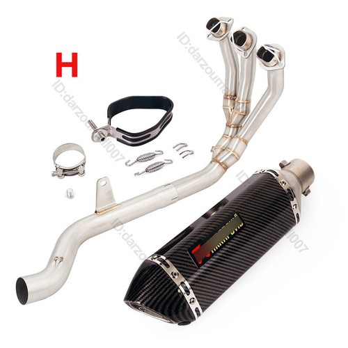 For Triumph Tiger 660 Trident 660 2022 2023 Exhaust Tail Muffler Tips Front Pipe - Bild 10 von 13