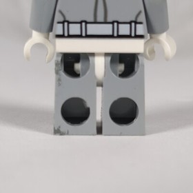 Lego DC Super Heroes Minifigure Arctic Batman From Set 76000 no cape