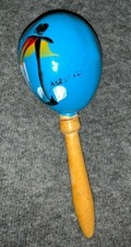 Mexican Maraca Shakers Blue