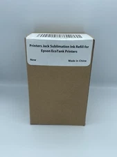Printers Jack Anti-UV Sublimation Ink for Epson EcoTank Printers, 100ml each