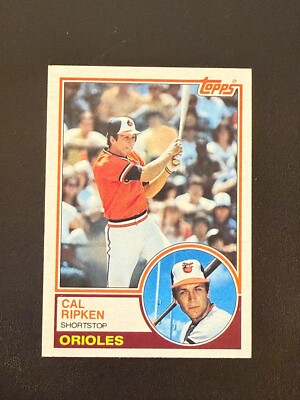 1983 Topps Cal Ripken #163 - 2nd Year Card NM Nice | eBay