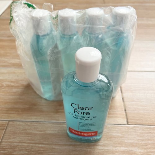 BRAND NEW 5-Pack Neutrogena 8 fl oz Clear Pore Oil-Eliminating Astringent Toner - Picture 2 of 5