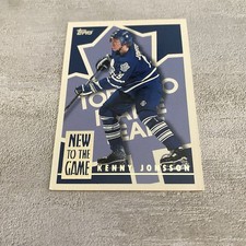 1995-96 Topps New to the Game Kenny Jonsson #9NG