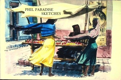 Phil Paradise Sketches 1987 Stary-Sheets Art Gallery Color Art Book 24pp