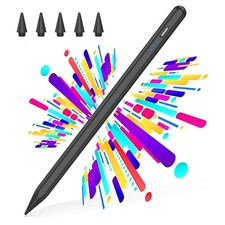 Stylus Pen for iPad 2018-2025, USB C Fast Charging Magnetic Pen with Tilt Sen...