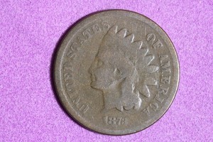Estate Find 1873 - Indian Head Cent #K59950