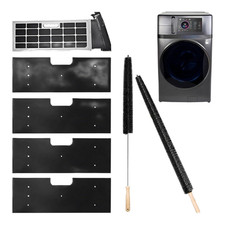 Replacement Filter Sponge and Brushes for WH01X35719 Washing Machine Dryer Set