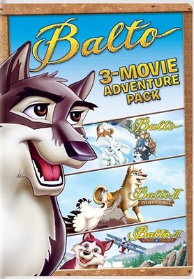 BALTO 3 MOVIE ADVENTURE PACK New DVD Balto + II Wolf Quest + III Wings of Change