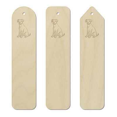 3 x 'Dog Line Art' Birch Bookmarks (BK00037479)