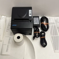 SNBC BTP-R880NPV Thermal POS Receipt Printer w/ Power & USB Cord - Tested -