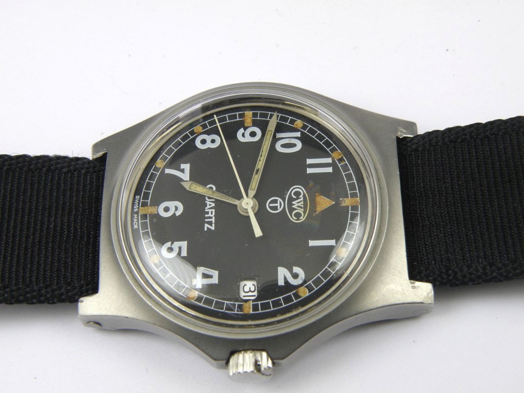 Genuine Army Issue CWC G10 Watch 1990 Fully Working 0552/6645-99