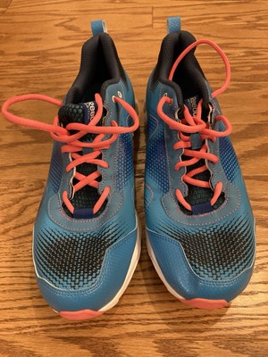 Reebok Zigtech Women s Athletic Tennis Shoes Sneakers Size 10 Blue Pink
