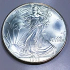 1995 1 oz American Silver Eagle .999 Silver Beautiful Uncirculated Coin