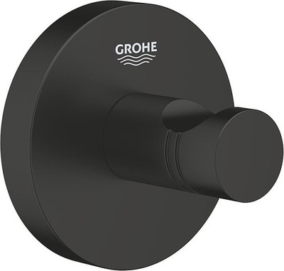 GROHE Start, Bademantelhaken ohne Bohren (Handtuchhalter mit verdeckter Befestig