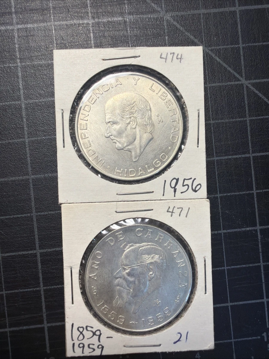 5 Pesos 1959 Silver Mexican Coins (1905-Now) for sale | eBay