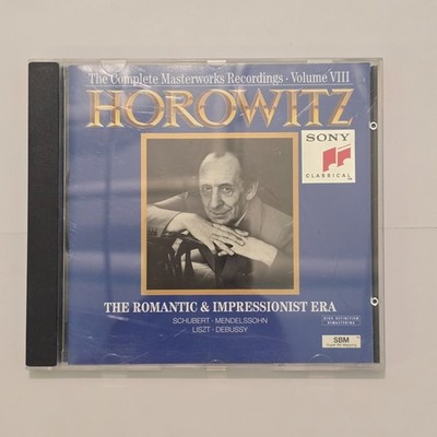 Masterworks: Horowitz - Volume VIII: The Romantic & Impressionist Era, CD