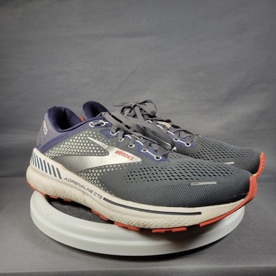 Brooks Adrenaline GTS 22 Running Shoes Mens 11.5 D Navy Gray Stability Sneakers