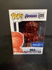 FUNKO POP ! HULK 499 WALMART EXCLUSIVE AVENGERS ENDGAME E01