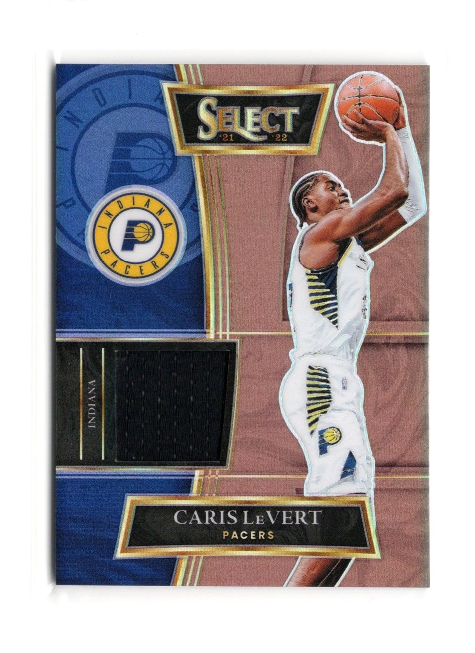 2021-22 Panini Select Swatches Copper #SS-CLV Caris Levert #/49