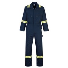 Portwest F128 Iona Xtra Enhanced Safety Workwear Coverall with Reflective Tape