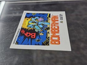 Bomberman (Nintendo, NES 1989) CIB Complete Game Manual Box Authentic TESTED