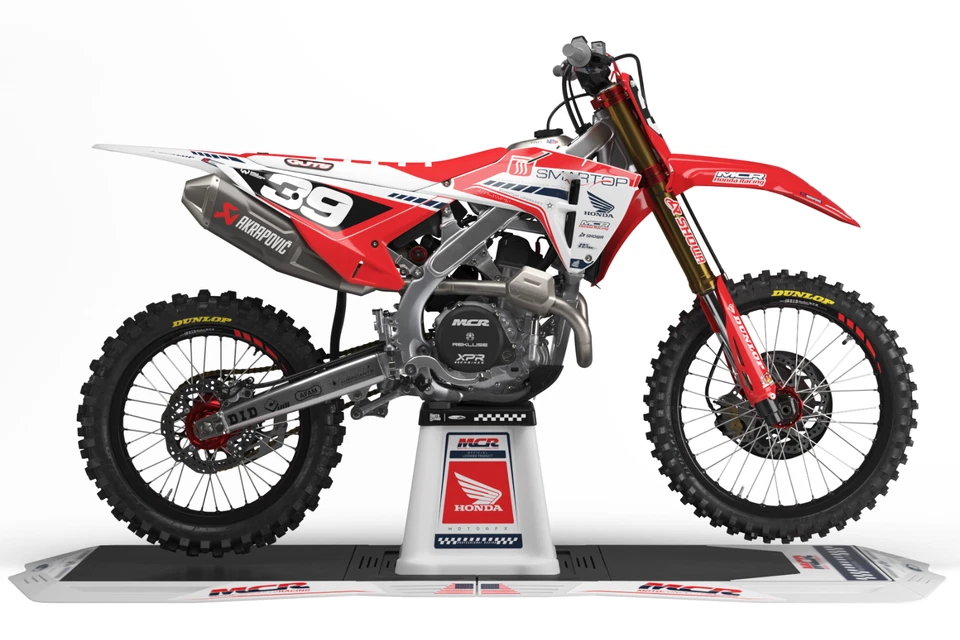 HONDA CRF250R (2025-2026) Graphic kit + Guts Seat Cover MCR HONDA TEAM ISSUE - Image 3 of 4