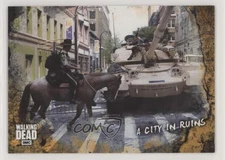 2018 The Walking Dead Road to Alexandria Rust Rick Grimes A City in Ruins #6 1md