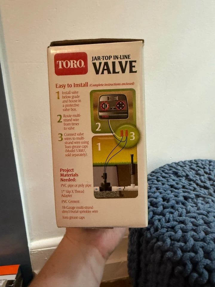 Toro Jar Top In-Line Underground  Valve 53709 - Image 3 of 4