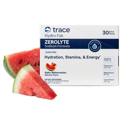Trace Minerals ZeroLyte Electrolyte Powder Mix   Zero Sugar Hydration Mix   A...