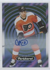 2021-22 Upper Deck Parkhurst Parkies Blue Autos Cam Atkinson #PK-4 Auto i9i
