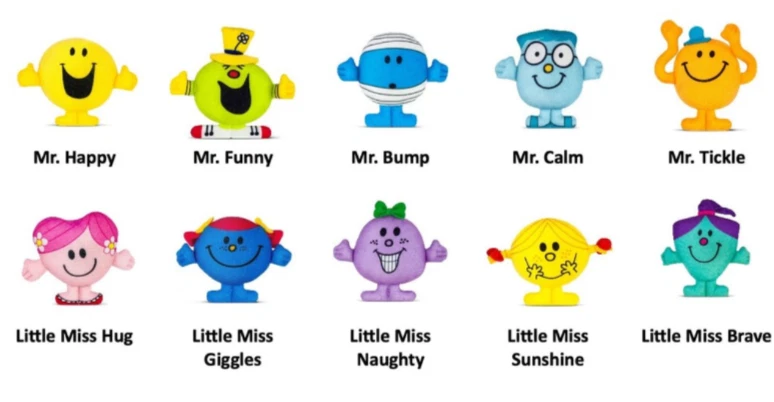 McDonald's Mr Men / Little Miss - 2021, 2024 & 2025 - Sets & Individuals