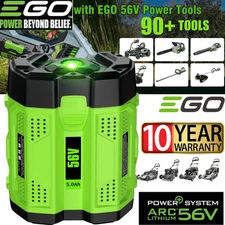 For Genuine EGO 56V 5.0AH LithiumIon Battery Power BA4200 BA2800T Fuel Gauge NEW