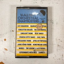 16 All-Time Orchestral Chartbusters Cassette Tape 